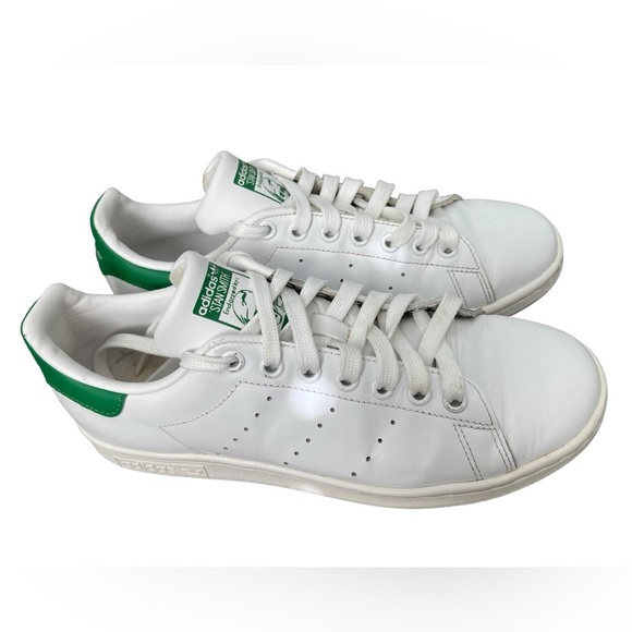 adidas Shoes - Adidas Stan Smith Sneakers-White/Green-Size 7.5